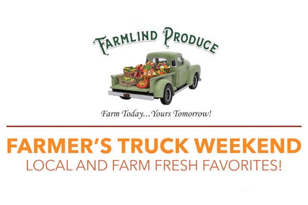 farmlind produce farm today yours tomorrow farmers truck weekend local and farm fresh favorite