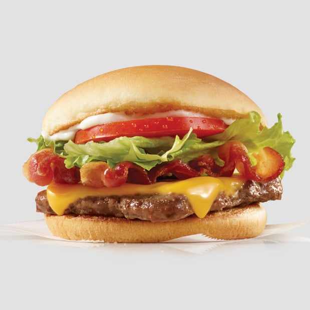 Wendy's Junior Bacon Cheeseburger