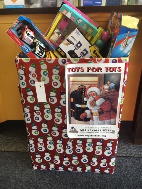 Cheryl Bowker - Supporting Toys for Tots Foundation
