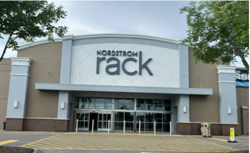 Exterior store front of Nordstrom Rack Cool Springs Market in Franklin
