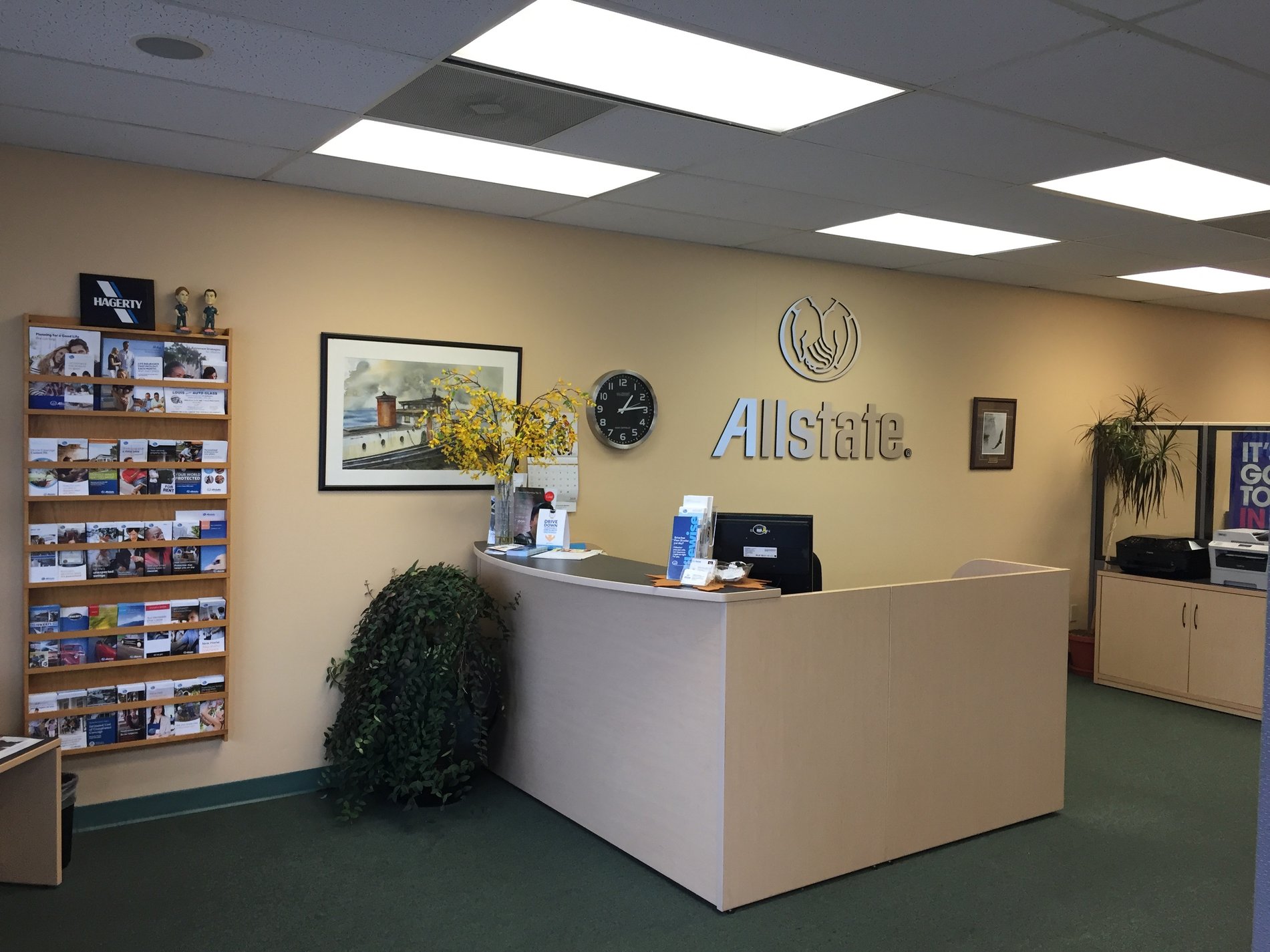 Our welcome desk