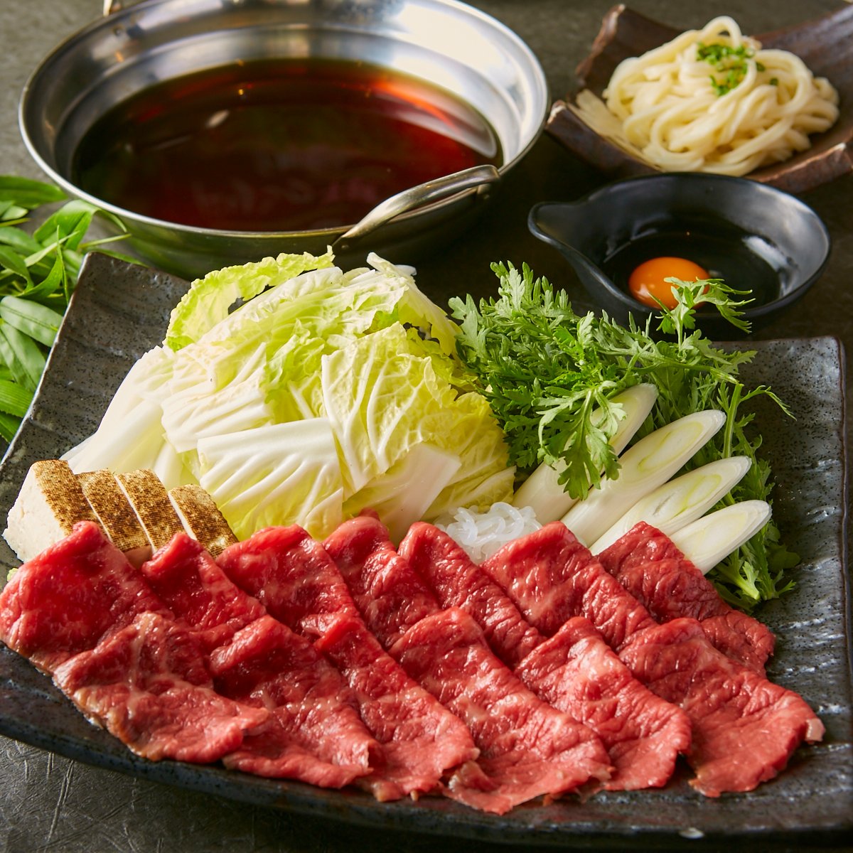 熟成肉 牛すき焼き(2人前~)
