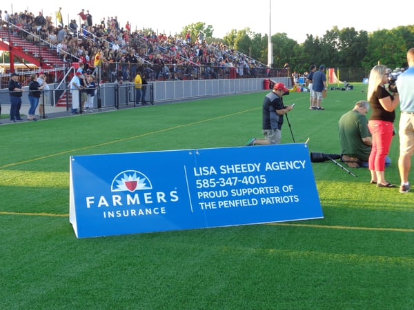 The Lisa Sheedy Agency is proud to partner with the Penfield Patriots Football<br>Go Patriots!