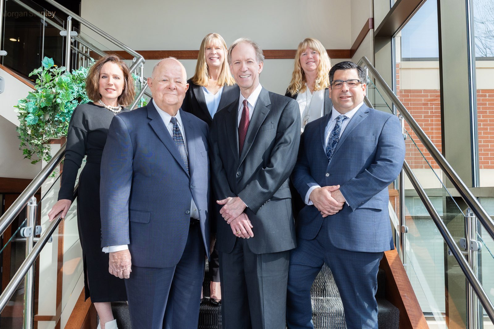 Photo of Reichl, Munao, Jensen, Fosteras, Pavelski Group - Morgan Stanley