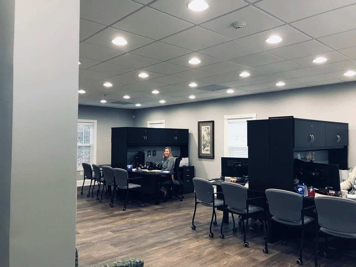 Our newly renovated office!