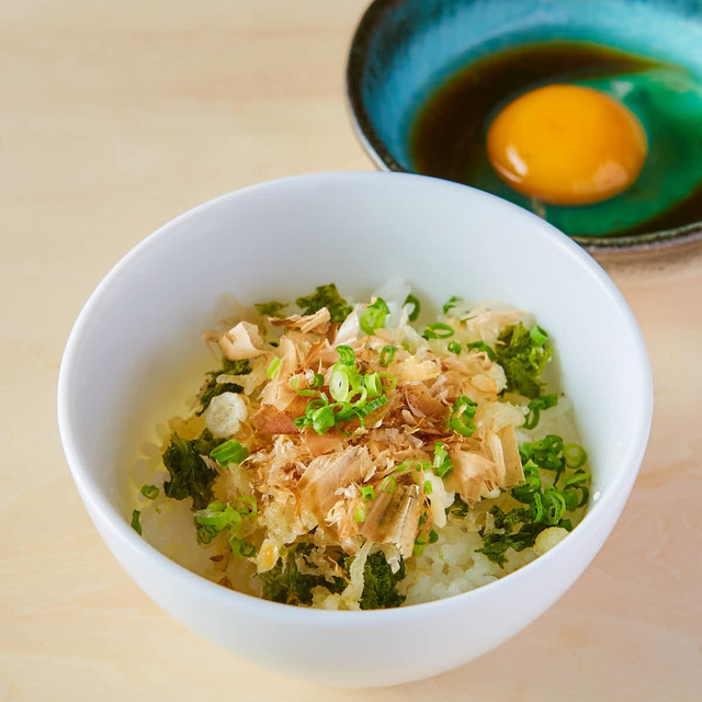 天ぷら屋のたまごかけご飯