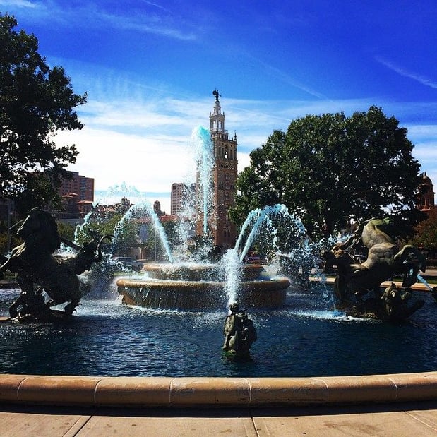 Kansas City, the city of fountains