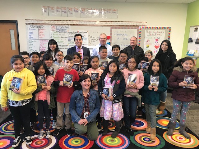 Helping Woodburn Rotary give out Dictionary's to all the 4TH graders in Woodburn