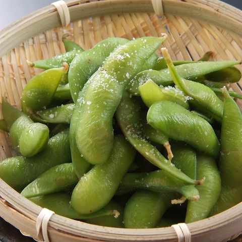 塩茹で枝豆