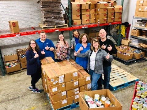 Helping out at WARM