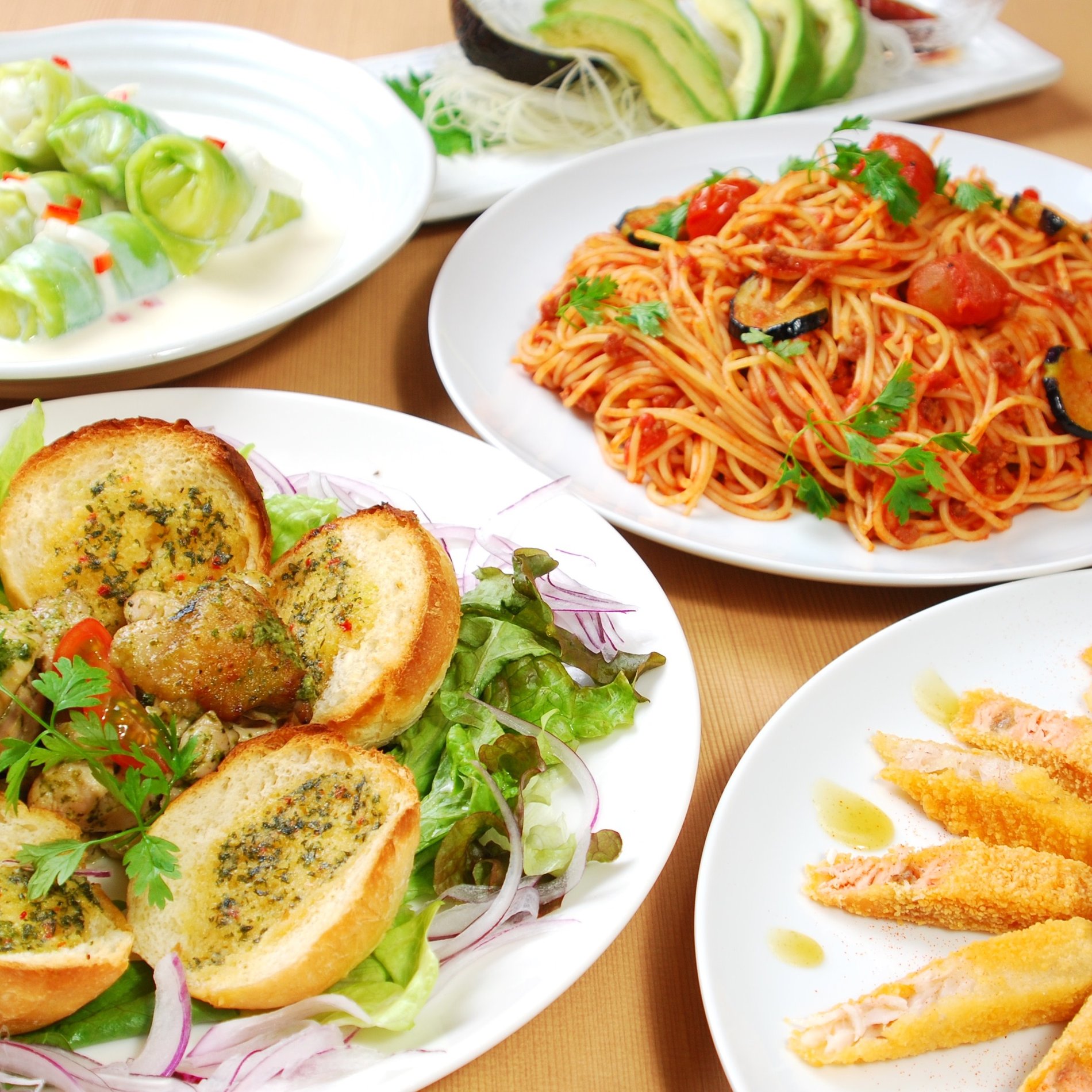 【日~木曜限定】『得々~tokutoku~』お手軽コース♪◇2時間飲み放題付【7品2480円】