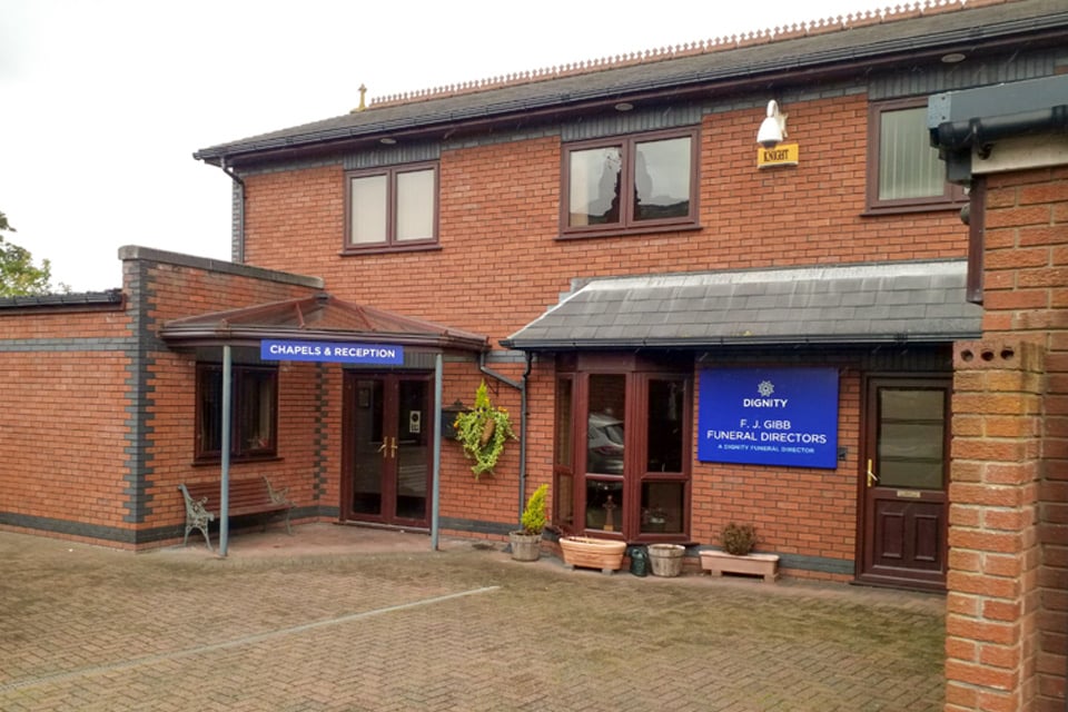 F. J. Gibb Funeral Directors in Southport, Merseyside.