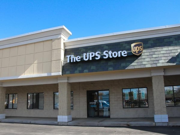 Exterior storefront image of The UPS Store #4713 in Hales Corners, WI