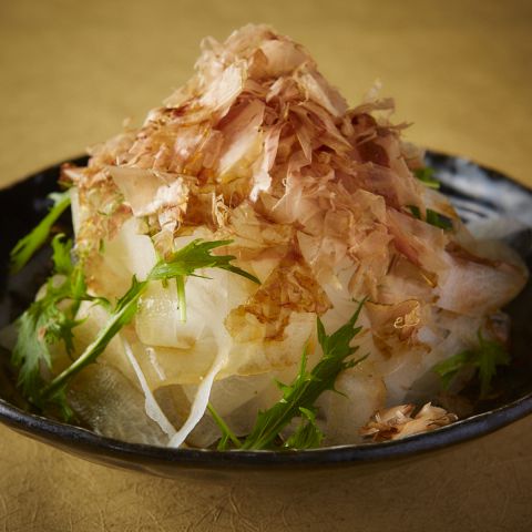 水菜と大根の和風サラダ