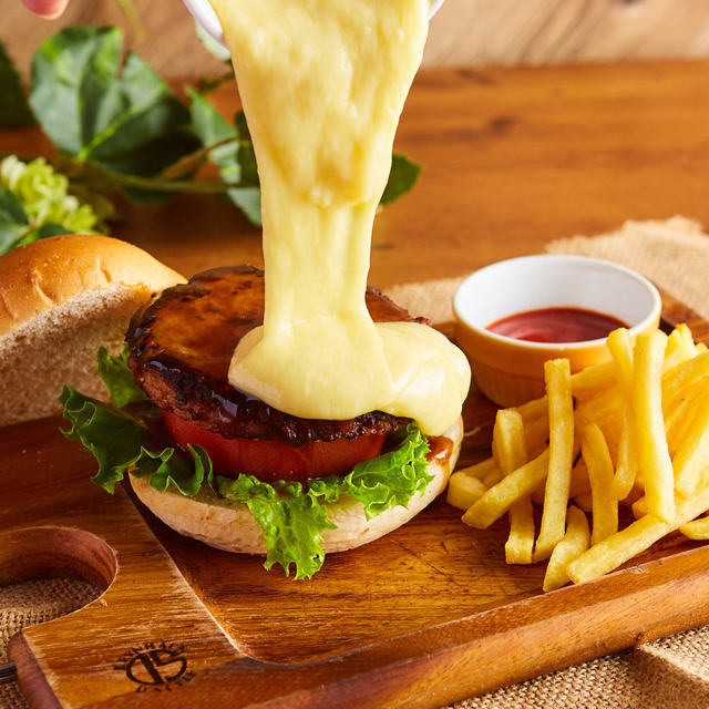 ラクレットバーガー