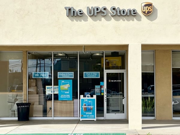 Facade of The UPS Store N Tustin St
