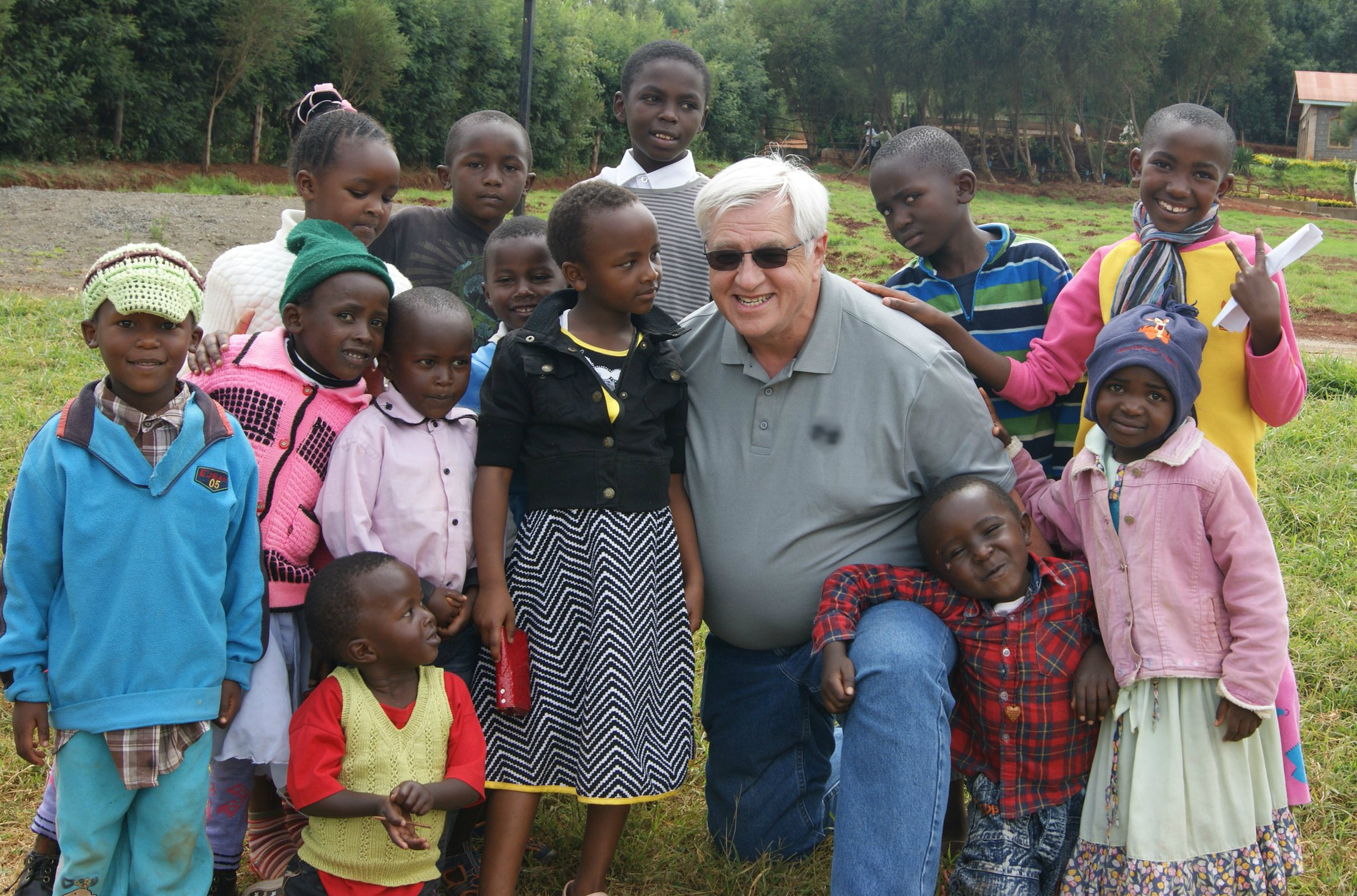 Paul Skaling helping the kids in Africa by building them a new school!