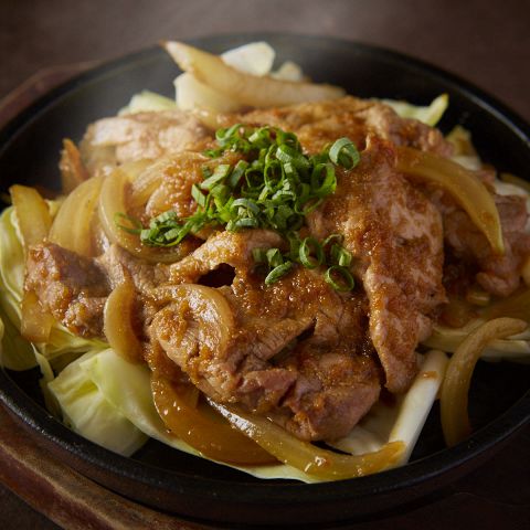 熟成肉使用! 究極の豚生姜焼き