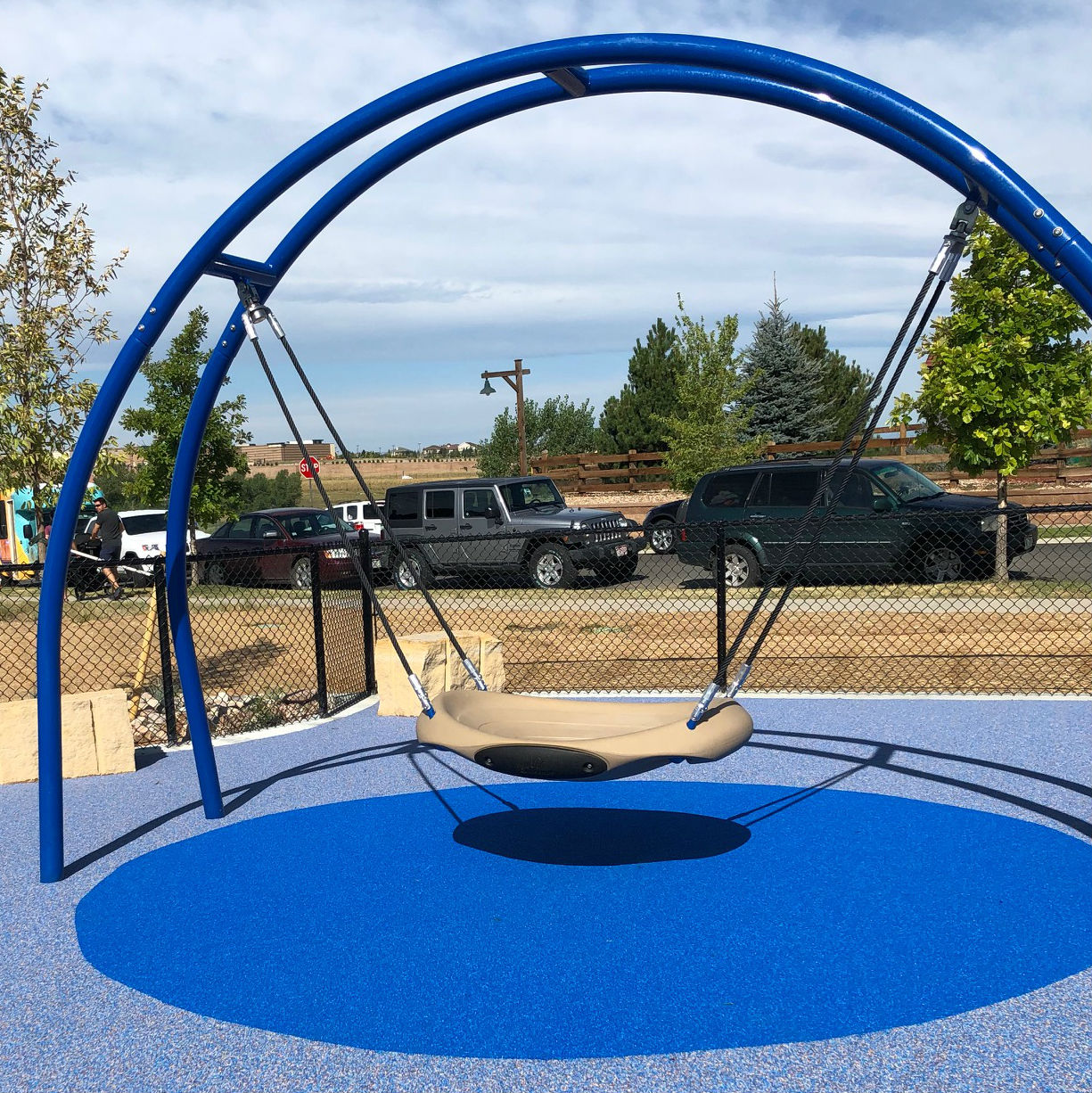 Red Tailed Hawk Park, an inclusive playground in Aurora.