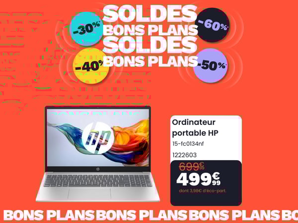 Ordinateur portable HP 15-fc0134nf