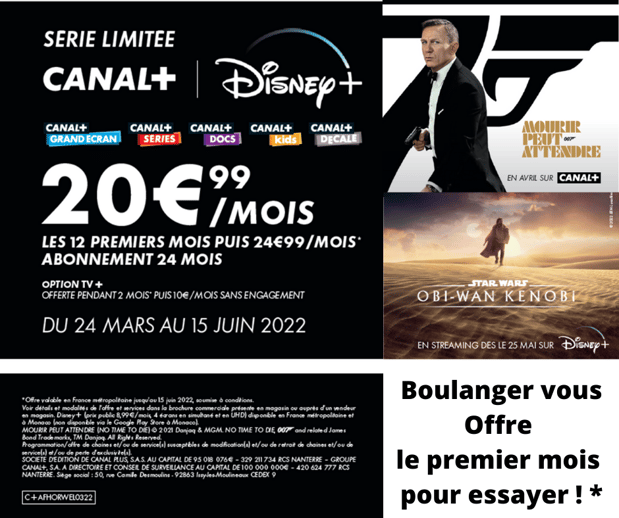 Canal+ boulanger Mandelieu