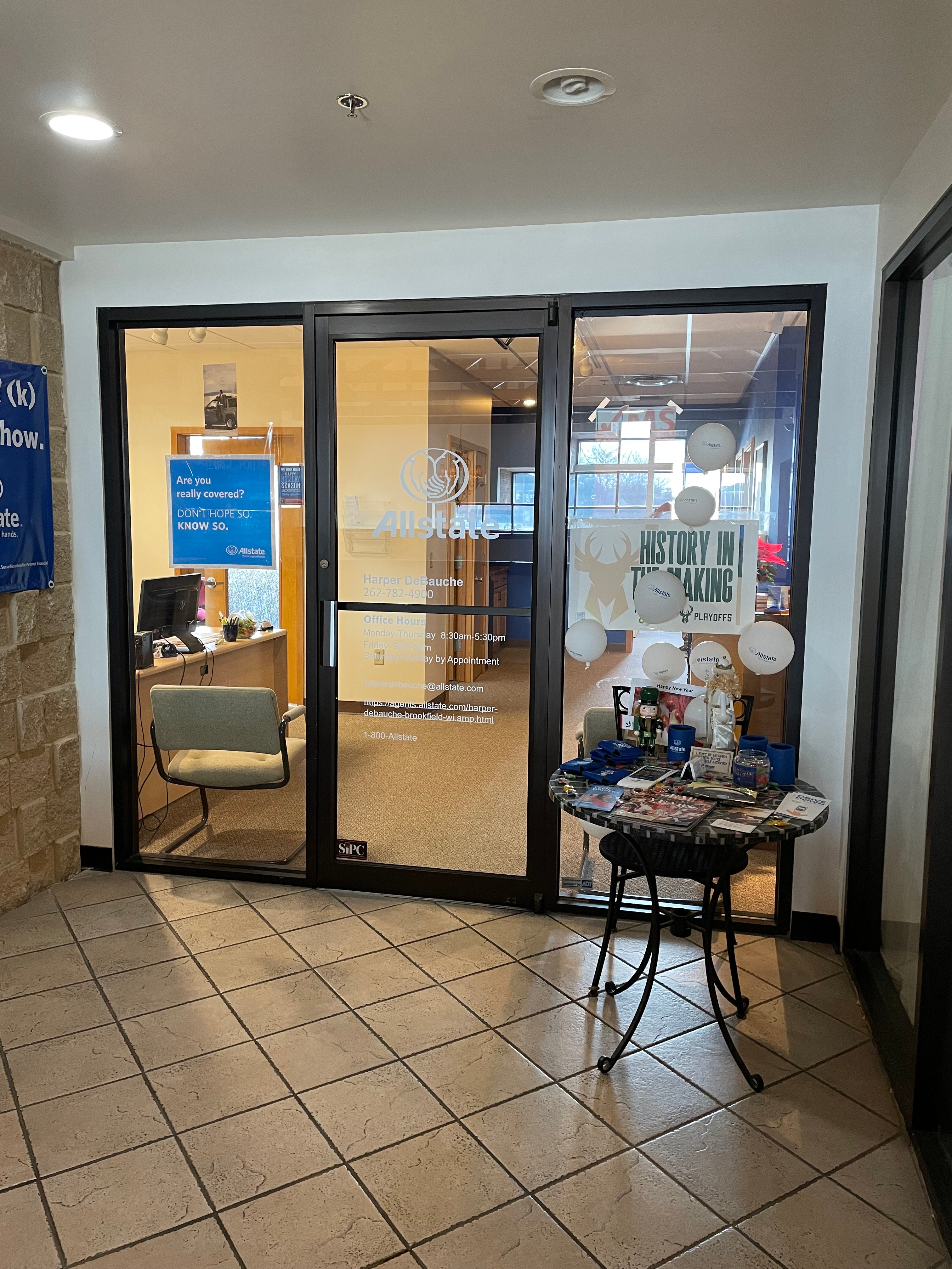 Outside office