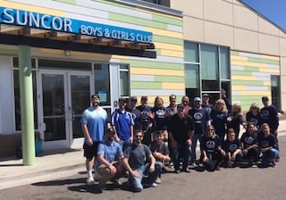 2019 Volunteer event at Boys and Girls Club. The entire staff chipped in!