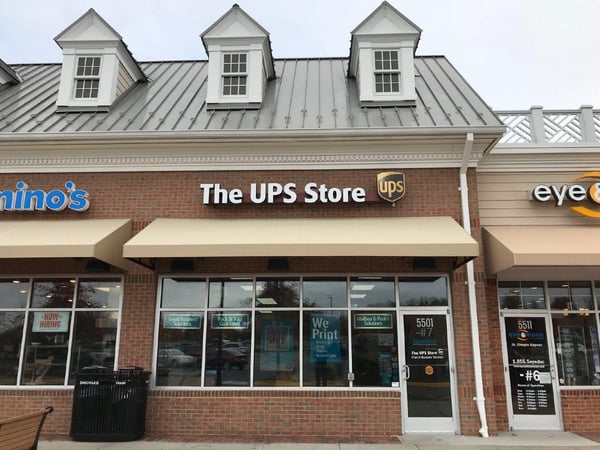 Storefront photo of The UPS Store in Haymarket, VA