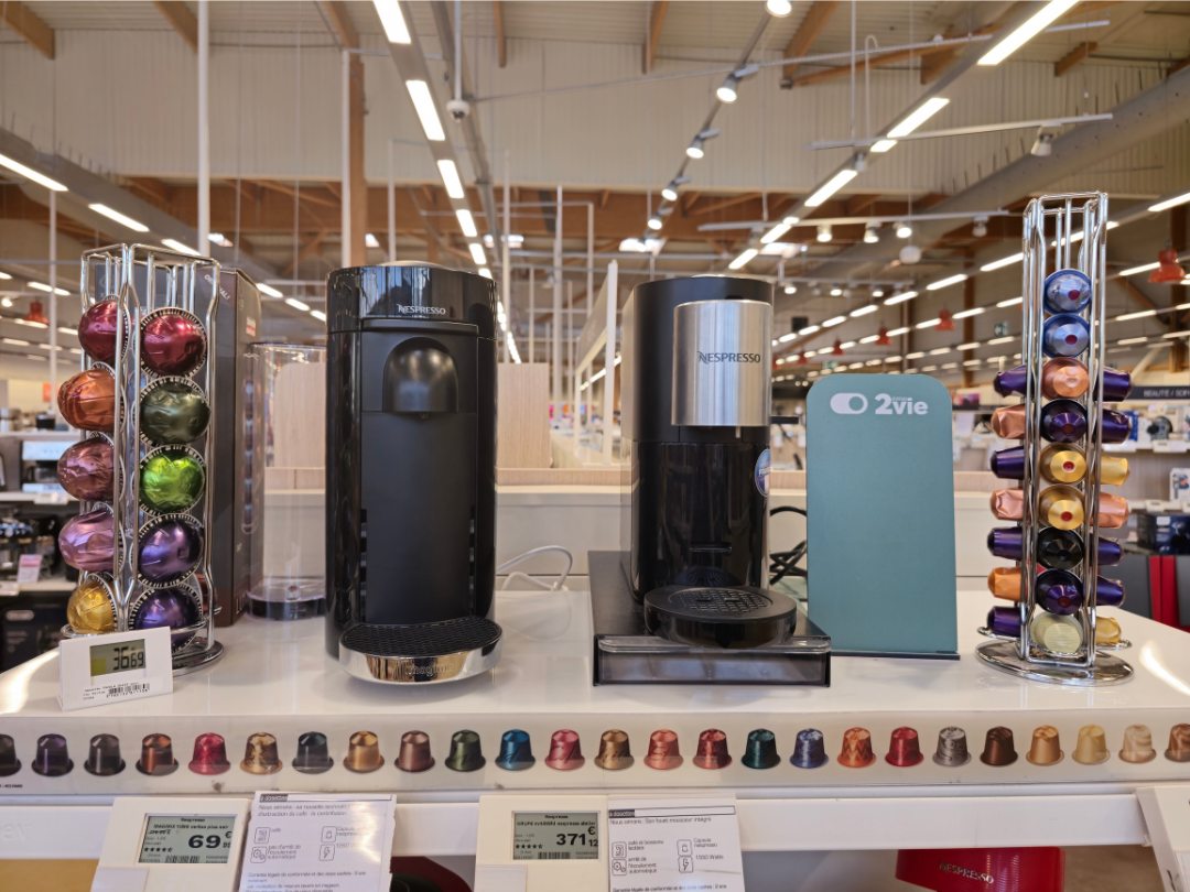 Les machines Nespresso Atelier chez Boulanger Chambéry