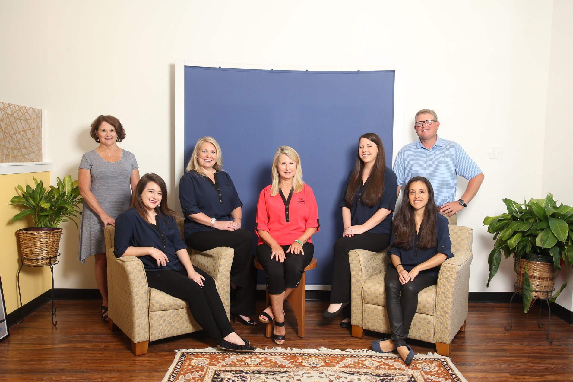Our team here at the Sandra Rabon Agency