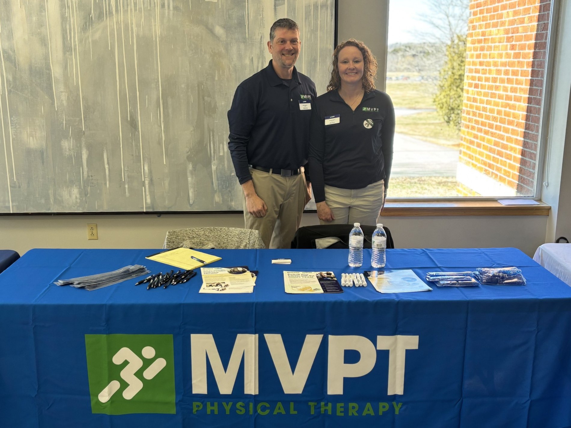 Nicole and Matt representing us at the Husson Career Café! They had a great time educating the new student class about our company and the mentoring programs we offer to help support future clinicians on their professional journey.