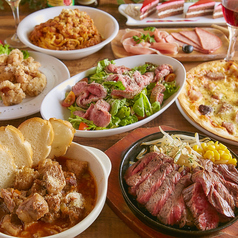 *肉好きコース* 2.5時間飲み放題付 肉派の為の料理満載★当店おすすめ 8品 4500円⇒3500円