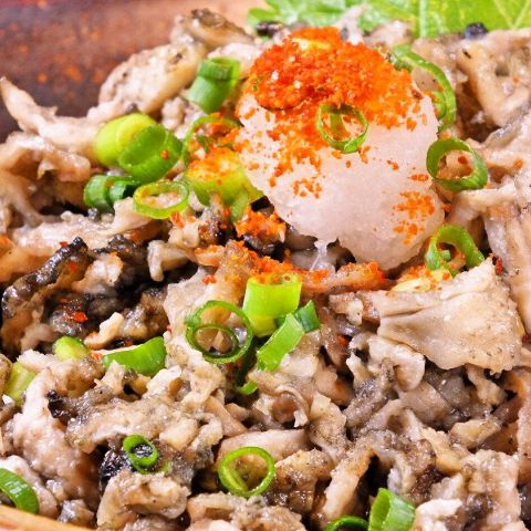 炙りとり皮ポン酢 ~料理長おすすめ~