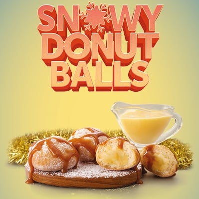 Image of Snowy Donut Balls