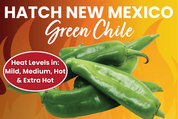 hatch new mexico green chile heat levels in mild medium hot and extra hot