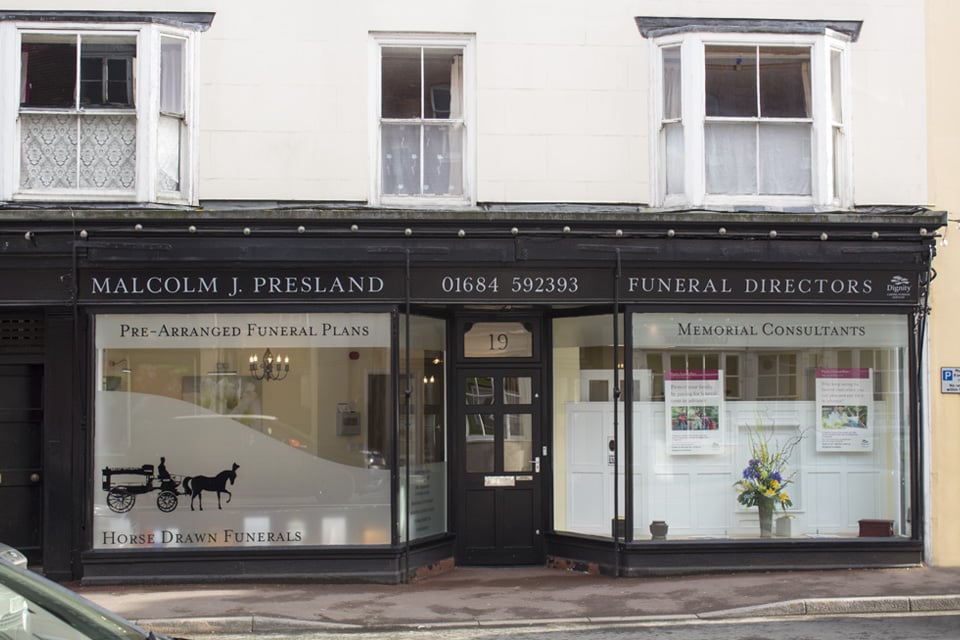 Malcolm J Presland Funeral Directors in Upton-upon-Severn