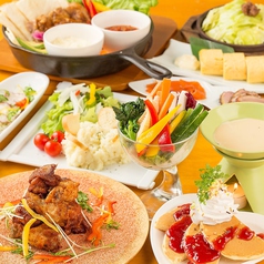【女子会】人気メニュー満載♪お手軽女子会!【2時間飲み放題付7品3000円】