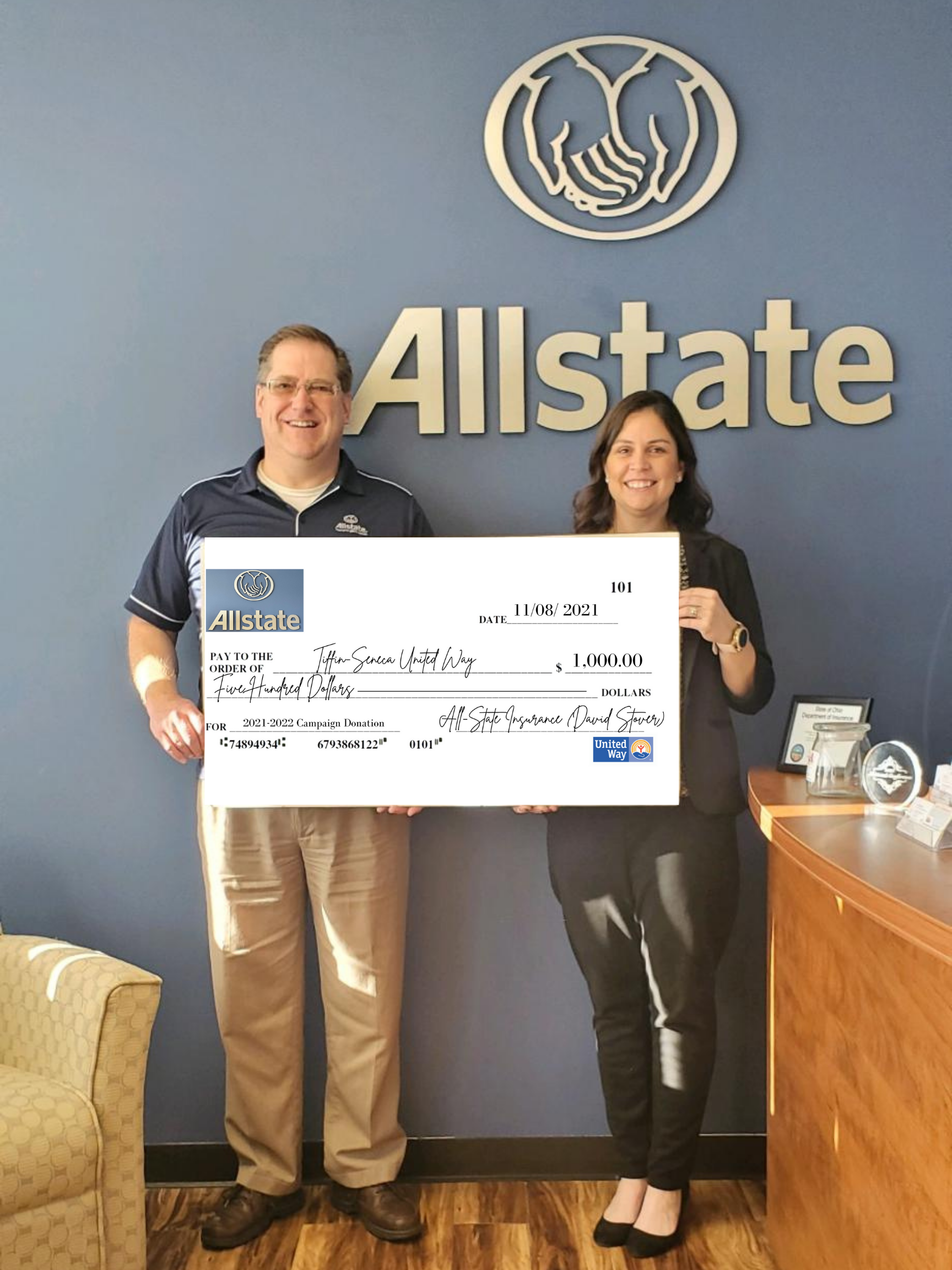 2021 - United Way Donation