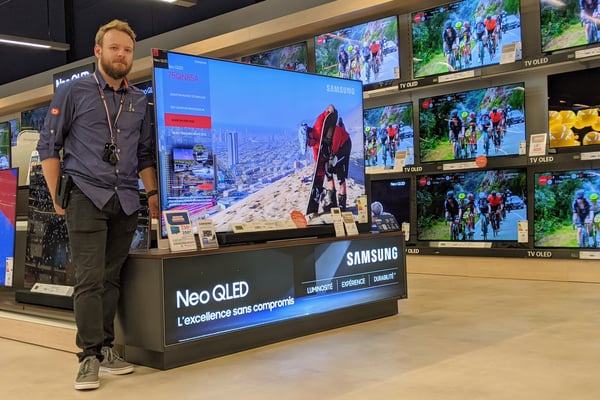 Offre exceptionnelle sur la marque Samsung : nous reprenons votre ancien TV chez Boulanger Noyelles-Godault