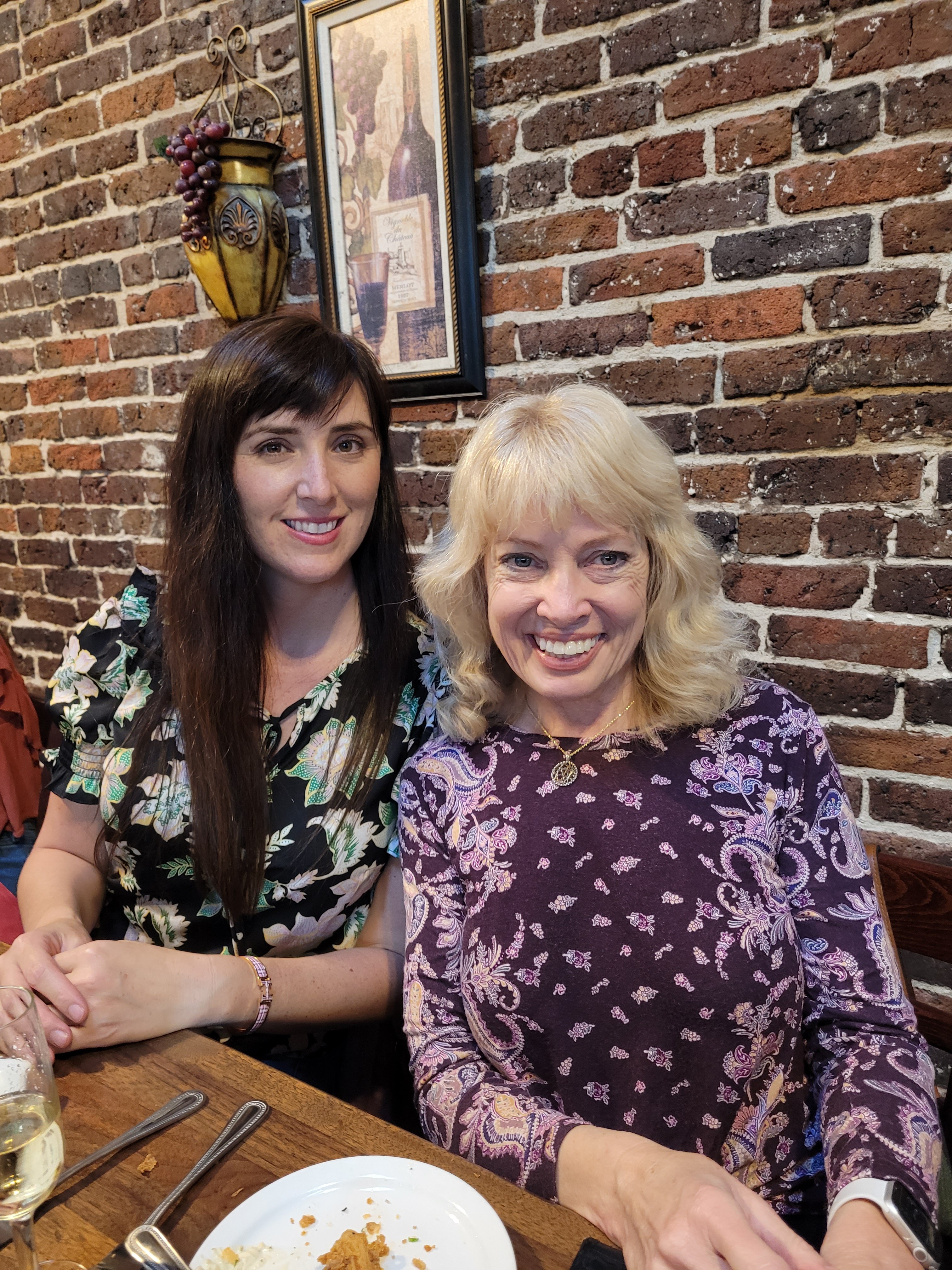 Carly Pickern and our agency friend and past team member Kristin Verducci out on the town!