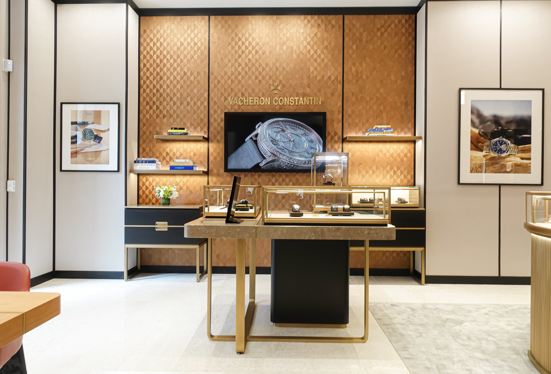 Intérieur de la boutique