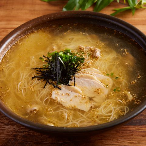 濃厚鶏だしにゅうめん