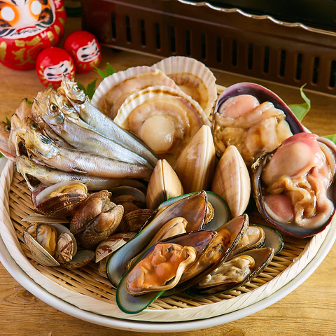 活貝浜焼き