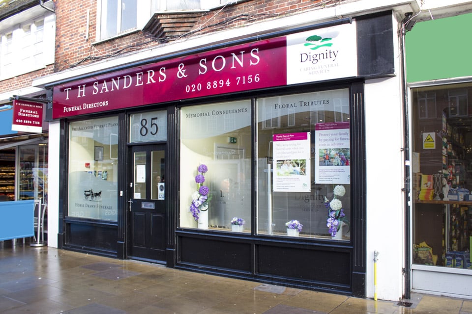 T H Sanders & Sons Funeral Directors in Whitton