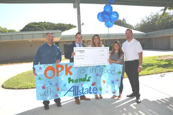 Matthew Piercey - Donating Supplies to Orange Unified Pre-K