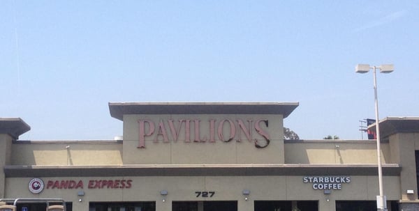 Pavilions store front picture at 727 N Vine St in Los Angeles CA
