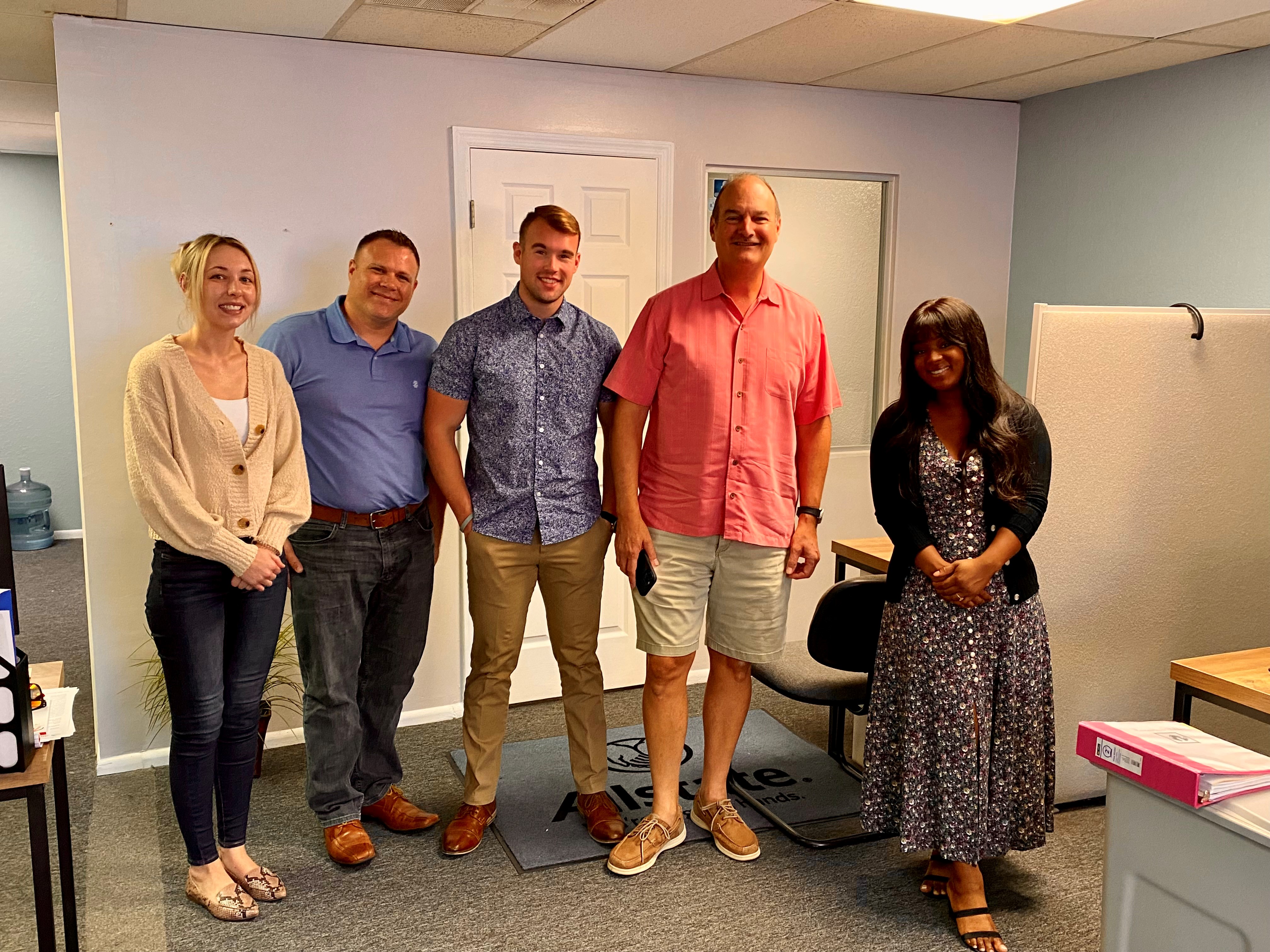 My mentor Paul Phaneuf and my team