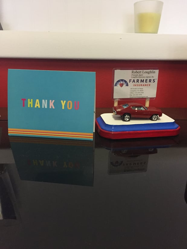 Thank You Card From Clients