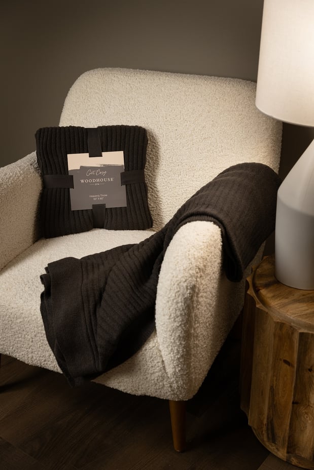 complimentary luxury throw with $350 gift card purchase