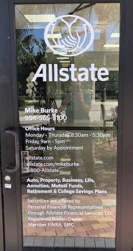 Allstate Agency Mike Burke, 227 Commercial Blvd, front door